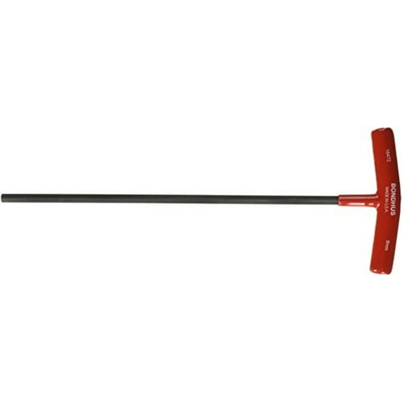 Bondhus 16472 8mm Hex End T-Handle w/ProGuard Finish