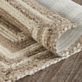 thumbnail image 5 of VHC Brands Jute Rug Rectangle with Pad, Natural & Crème, 48x72, 5 of 6