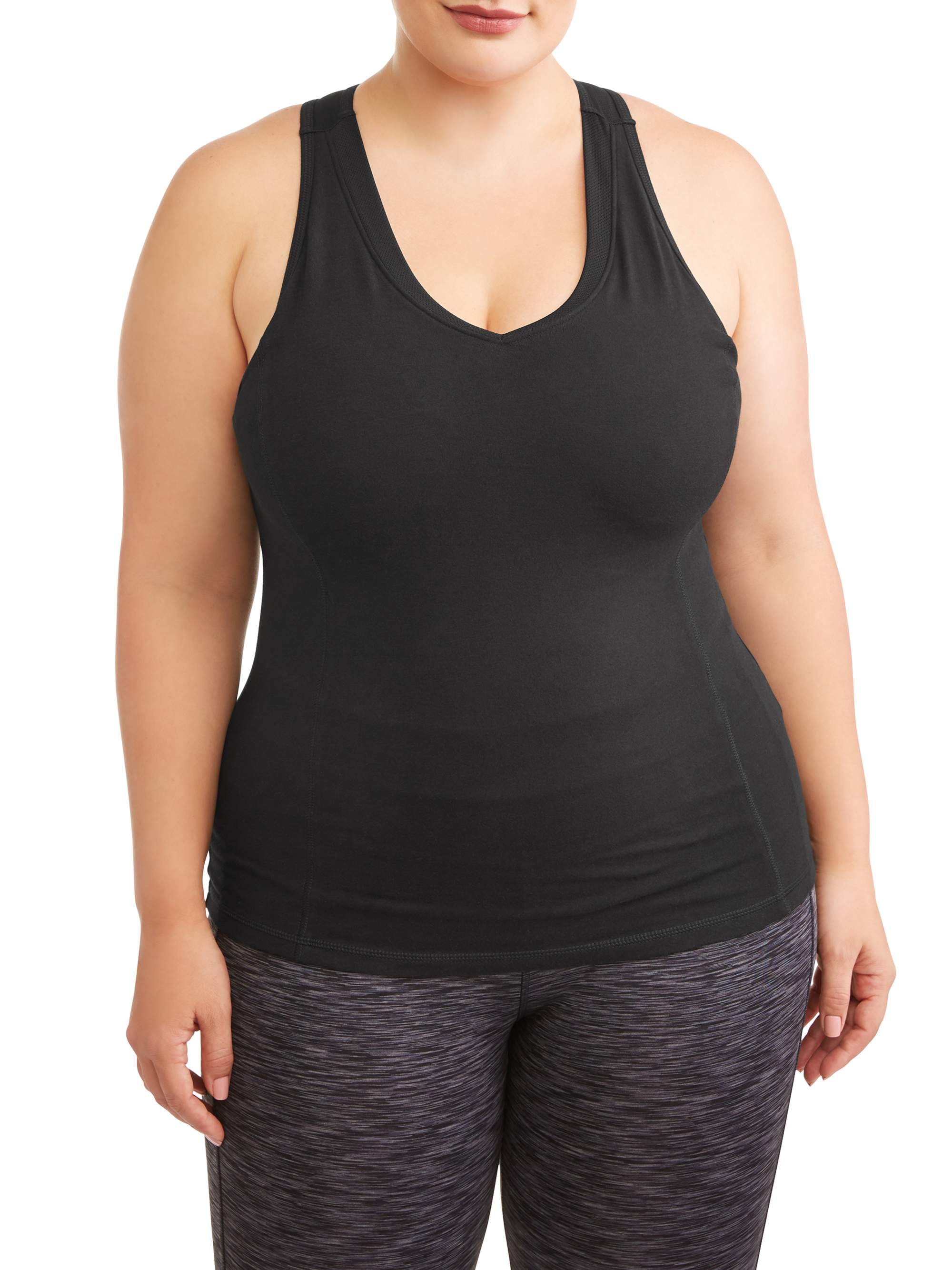 Athletic Works Women's Plus Size Dri More Plus Racer Tank - Walmart.com