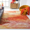 thumbnail image 2 of SAFAVIEH Adirondack Rudyard Abstract Area Rug, Rust/Gold, 9' x 12', 2 of 9