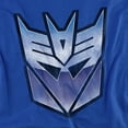 thumbnail image 2 of Transformers Vintage Decepticon Logo Women's T Shirt, Royal, Small, 2 of 6
