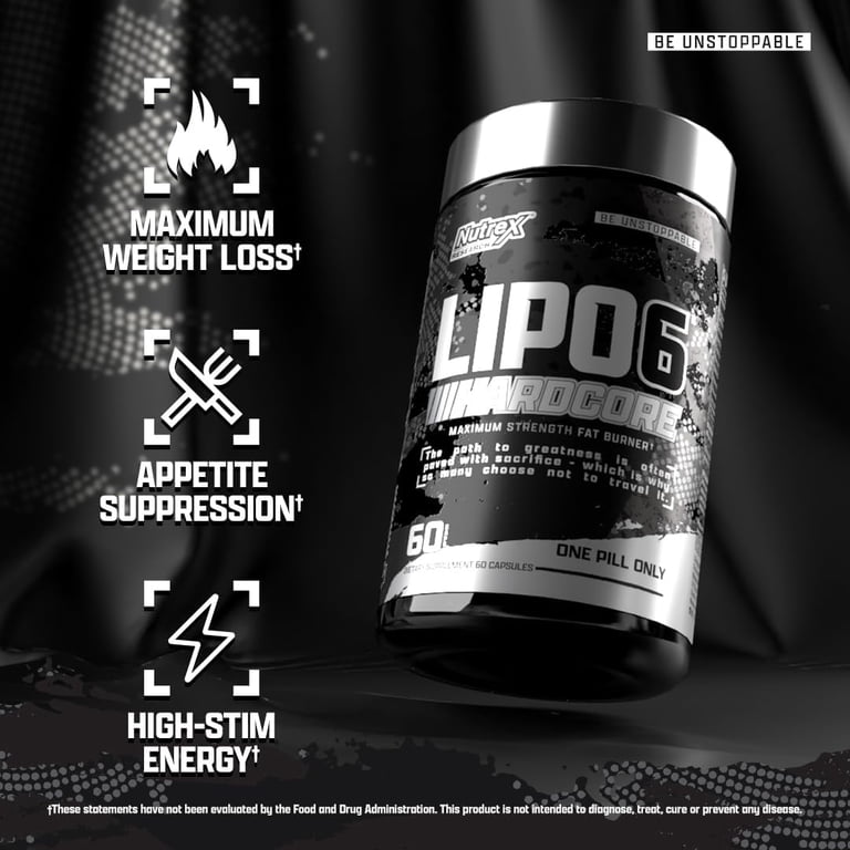 Nutrex Research Lipo-6 Fat Burning Pills, Thermogenic Weight Loss Supplement, Appetite Suppressant, 60 Capsules - Walmart.com Nutrex Research Lipo-6 Fat Burning Pills, Thermogenic Weight Loss Supplement, Appetite Suppressant, 60 Capsules - Walmart.com