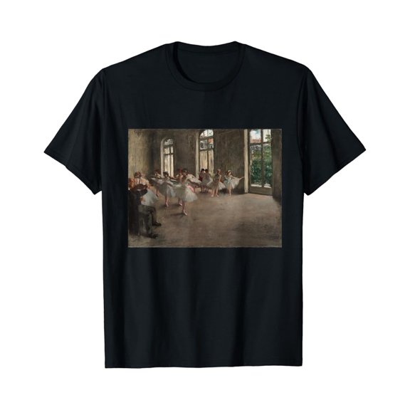 Sam Soft Edgar Degas The Rehearsal | Ballet Art T-Shirt Full Size S-5Xl