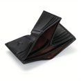 thumbnail image 5 of NOBRAND Compact Men's Wallet - Classic Card Wallets, Solid Black, 1-Piece, 5 of 5