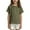 Army Green, variant on Cethrio Cotton Linen T-shirts for Girl, Pullover Summer Short Sleeve Crew Neck Girls Tops Pink Size 6