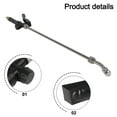 thumbnail image 3 of Adjustable Stainless Steel Pump Sprayer Wand With Lockable Handle & Brass Barbs Garden Supplies 3/8In 1/4In Hoses, 3 of 9