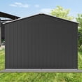 thumbnail image 3 of Metal Garden Sheds 6ftx8ft Metal Outdoor Storage Shed With Door Waterproof Garden Storage Tool Shed For Outdoor Backyard Patio Garden, 3 of 6