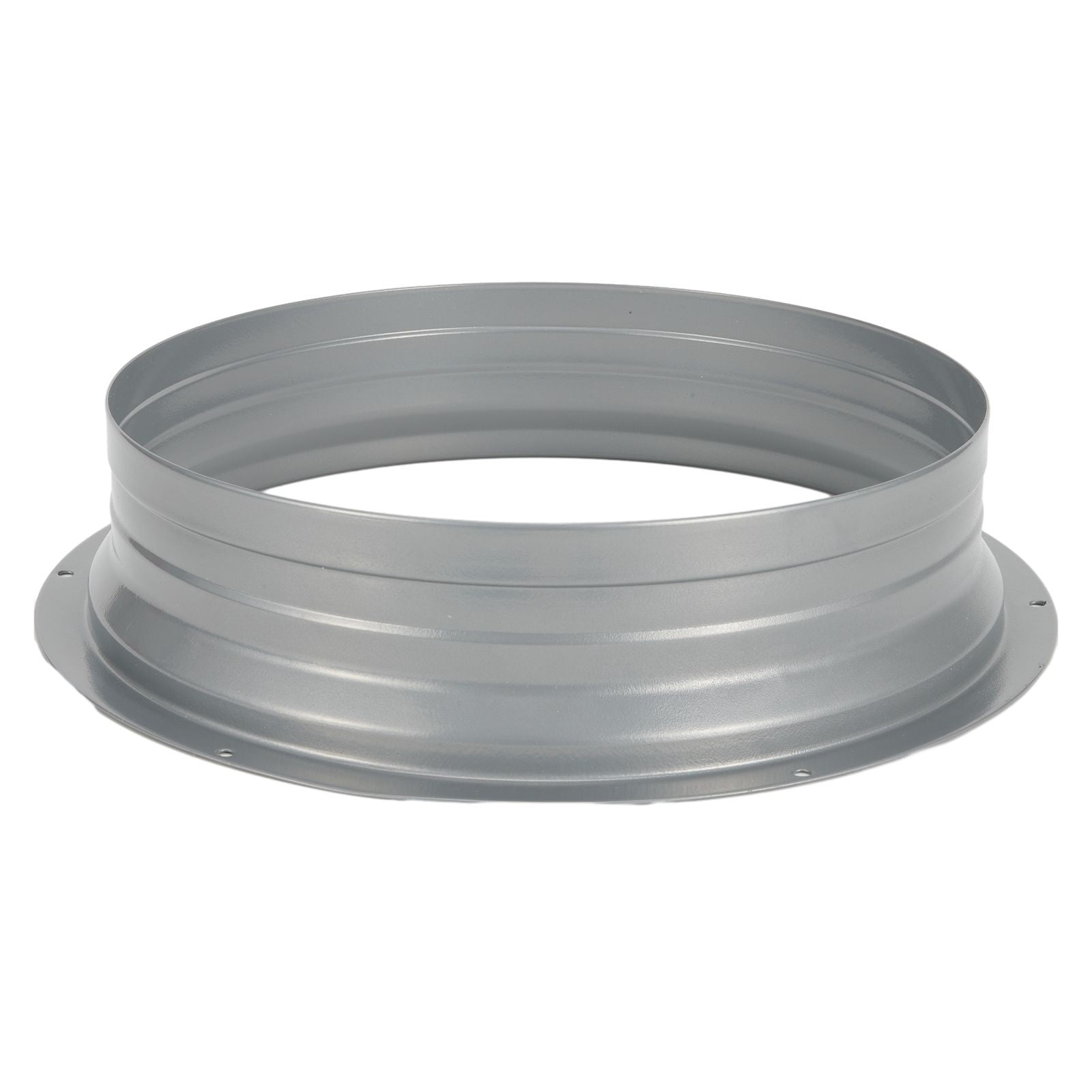 CHENGSI for Round Pipe Flange Aluminum Tube Air Ventilation Hose Connector 250mm Exhaust Duct Metal Flange Air Vent Galvanized Sheet Anti-Corrosion Cold-Resistant