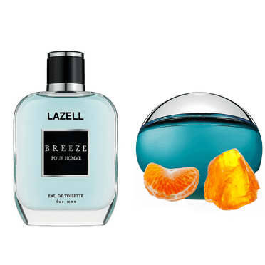 Lazell Breeze Eau de Toilette, Cologne for Men, 3.4 Oz