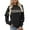Black, variant on Fashion Print Casual Pullover Sweater Soft Crewneck Long Sleeve for Daily Wear and Comfort Alien Sweatshirt Hoodie XXL