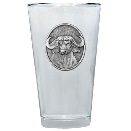 Buffalo Pint Glasses (Set of 2) by