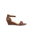 thumbnail image 2 of Mark and Maddux Two piece Women's Low Wedge Heel in Brown, 2 of 3