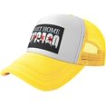 thumbnail image 1 of Chicago Flag Skyline Mesh Back Trucker Cap Baseball Cap, 1 of 8