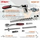thumbnail image 3 of Juego de herramientas Hi-Spec Tools, 67 piezas, métrico, mecánico automático con funda, 3 of 7