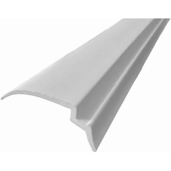 KC Hardware White 72" Long Snap in Vinyl Glazing Bead - 4-Pack | Durable Weather-Resistant Window Frame Seal | Easy Install | Residential &  Use