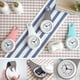 thumbnail image 5 of Advancent Agregue elegancia y funcionalidad con el funcionamiento silencioso del reloj de pared silencioso Decoración del hogar rojo, 5 of 6