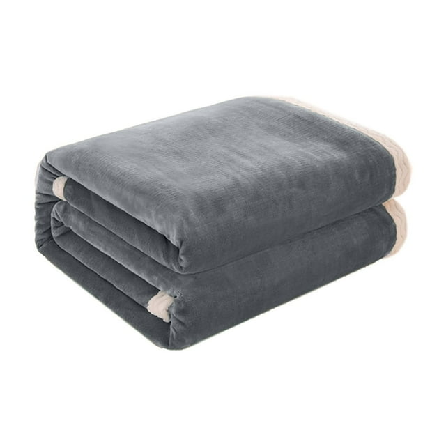 Rewenti Clearance Cool and Breathable In Summer Solid Colour Milk Velvet Washable Cool Comforter