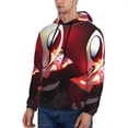thumbnail image 3 of Lsque The Binding of Isaac Pattern Casual Men's Hoodie,Hooded Sweatshirt with Kangaroo Pocket,Pullover Hoodie-Medium, 3 of 8