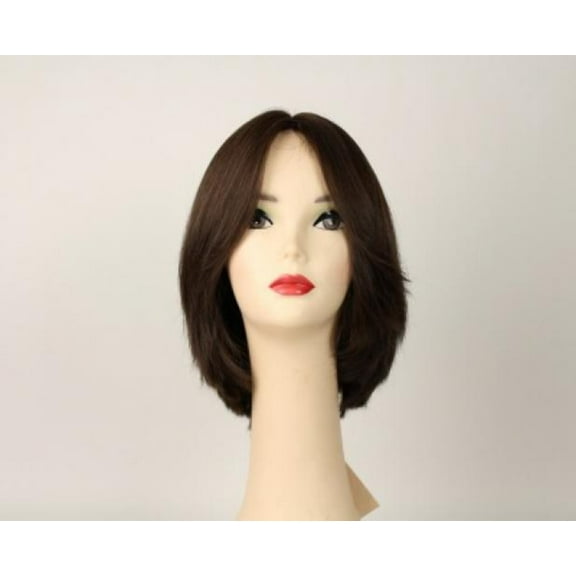 European Human Hair Freeda Wig Liberty Brown Skin Top Size S