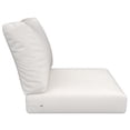 thumbnail image 4 of Sunbrella 25 x 25 White Solid Outdoor Lounge Chair Cushion, 4 of 7