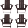 thumbnail image 2 of Palms Modern Folding Poly Adirondack Chair (Set of 4), 2 of 8