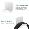 thumbnail image 2 of Soporte Adhesivo para Auriculares HomeMount 2 Unidades Blanco, 2 of 7