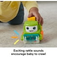 thumbnail image 5 of Fisher-Price Rollin' Tractor Push-Along Toy Vehicle for Infants with Fine Motor Activities, 5 of 8