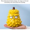 thumbnail image 5 of 14oz Creative 3D Fruit Cup for Men and Women, Durian Shape Mug Gift with Spoon, Novelty Coffee Mug for Coffee Tea Juice Milk Water, Dishwasher and Microwave Safe (Orange), 5 of 7