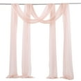 thumbnail image 1 of Wedding Arch Draping Fabric 2 Panels Party Supplies Photography Props For Wedding Ceremony Reception Swag Decorations, 1 of 9