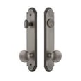 thumbnail image 2 of Grandeur Arc Tall Plate Single Cylinder One Piece Knobset with Knob, 2 of 6