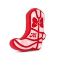 thumbnail image 6 of Disney Minnie Mouse Cowgirl Boot Shaped Needlepoint Decorative Pillow, 16" x 10", 6 of 7
