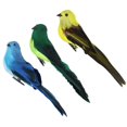 thumbnail image 1 of Aves artesanales emplumadas,pájaros artificiales,Aves de espuma artificial,Pájaro de plumas artificiales,Simulación de aves,pájaros realistas,Decoración del jardín del hogar, 1 of 9
