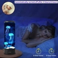 thumbnail image 3 of Fdelink Jellyfish Lava Lamp Round Light with 7 LEDs & Vibrant Multi Color Changing Light Effects, Round Aquarium Light Night Light, 3 of 9