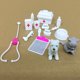 thumbnail image 3 of Gwong Juguete Casa de muñecas en miniatura Veterinaria Médico Kit de perros para niños Pretender Play Toy Muñeca Accesorios Gwong 30003596, 3 of 7