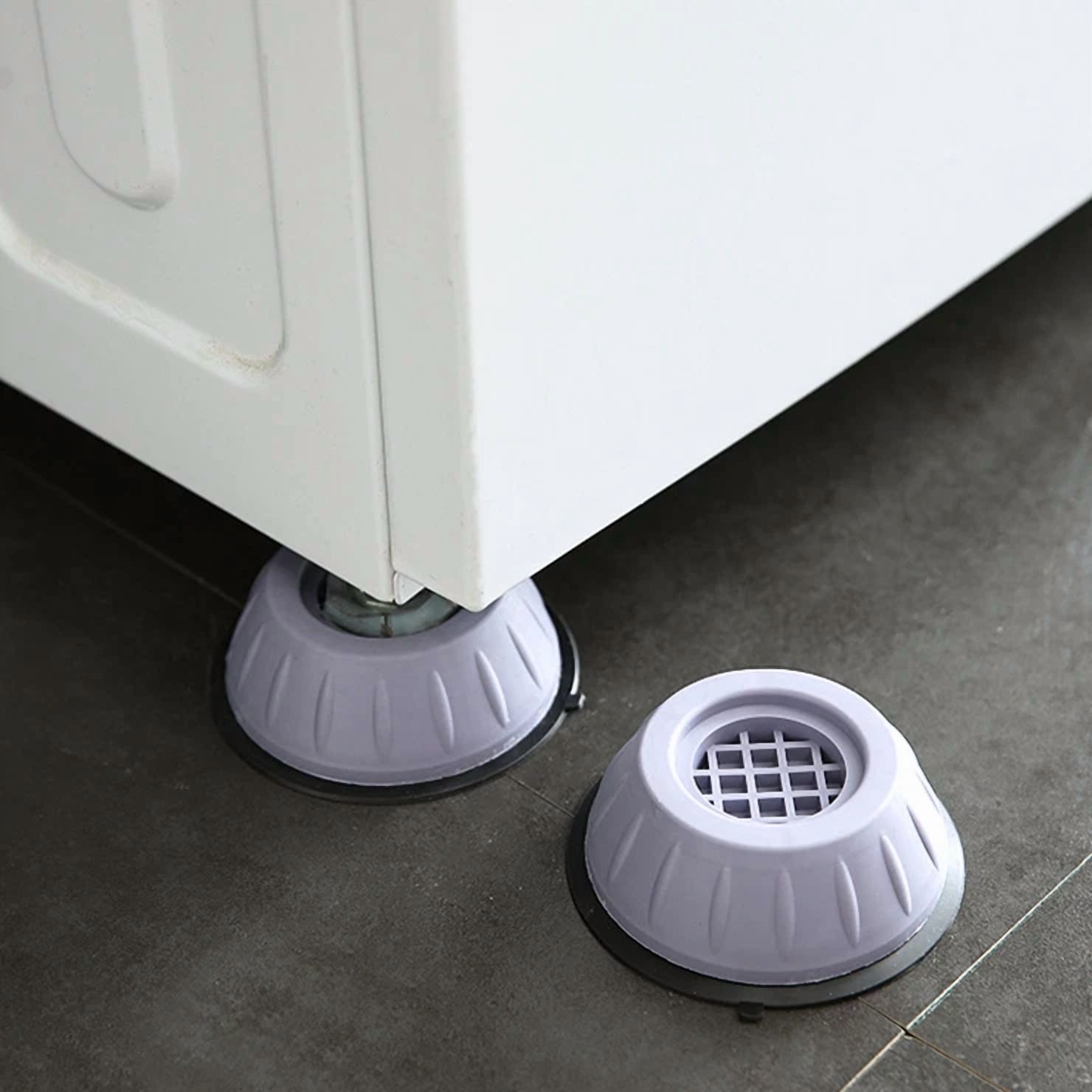 4Pcs/Pack Refrigerator Washing Machine Anti-Slip And Anti-Shock Pad Floor Mat