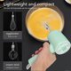 thumbnail image 5 of Cordless Electric Hand Mixer USB Rechargable Handheld Eggbeater Electric Milk Frother with 2 Stir Sticks for Home Green, 5 of 5