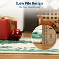thumbnail image 5 of Christmas Tree Print Non-Slip Door Shiny Area Rugs for Entryway Indoor,Small Washable Kitchen Mats Throw Soft Bathroom Carpet, For Bedroom,Living Room, Laundry, Holiday Home Decoration, 5 of 12