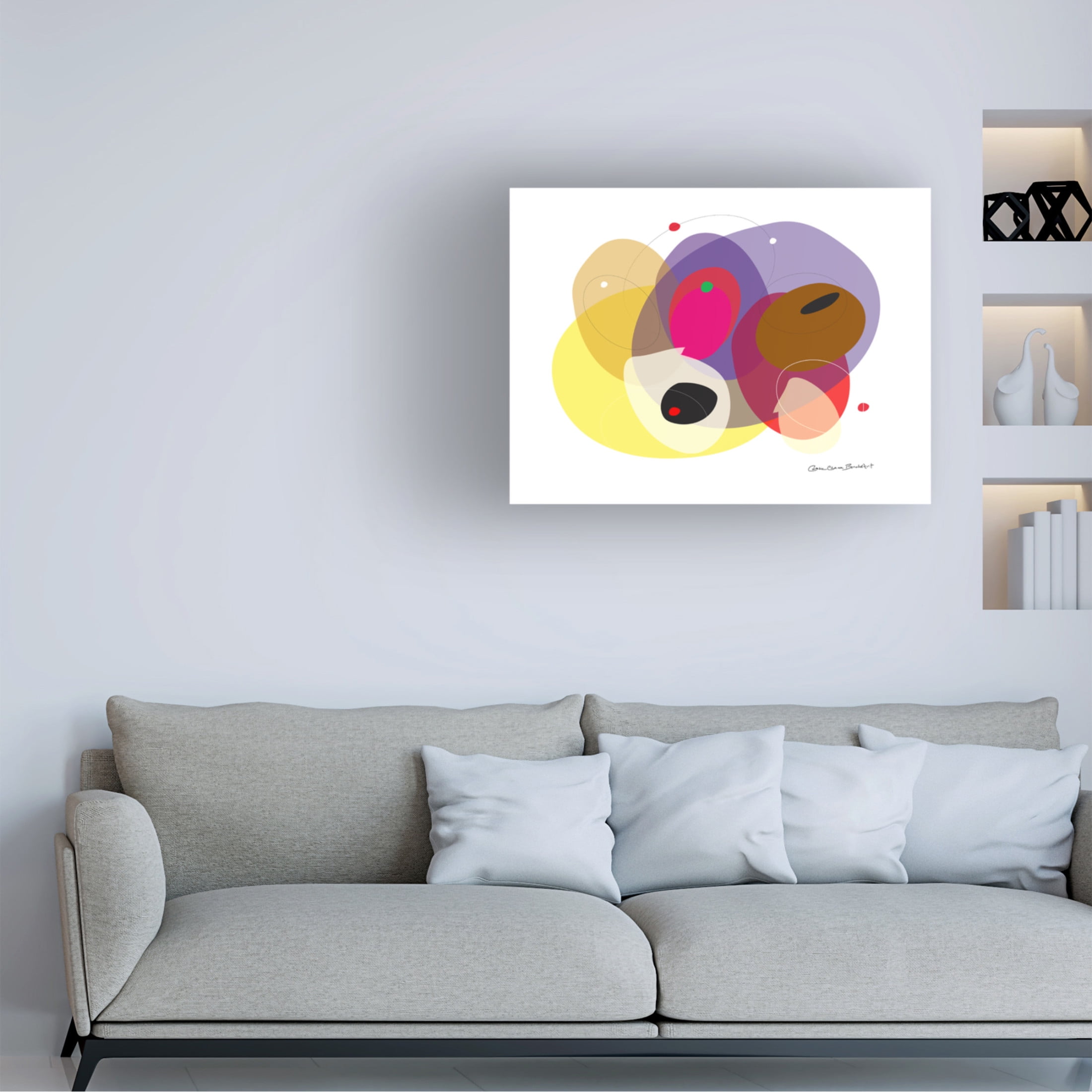 Canvas Wall Art - Caroline Benchétrit 'We Were Different II' Wall Art for Living Room, Bedroom, or Office Décor by Trademark Fine Art - 32 x 24 Inches