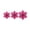 Dark Red#618-690, variant on 3 PCS Paper Flower Decor Hanging Floral Garland for Birthday Wedding Party Reusable Classroom Wall Garden Decoration Set