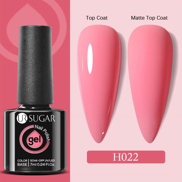 UR SUGAR-botella de cristal de 7ml para esmalte de uñas, barniz semipermanente, barniz de Gel UV LED, todo para manicura, arte de uñas