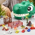 thumbnail image 5 of Dinosaur Toy Storage Backpack Gifts for Kids 3-5 Toy Figures & Playsets Dinosaur Cake Topper Storage Backpack with Education for kids christmas gifts, 5 of 9