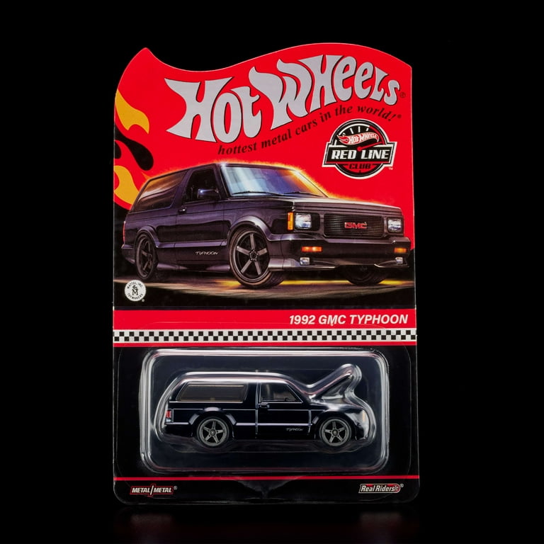 [宅送] HOT W EXCLUSIVE RLC TYPHOON GMC 1992 COLLECTORS WHEELS ミニカー