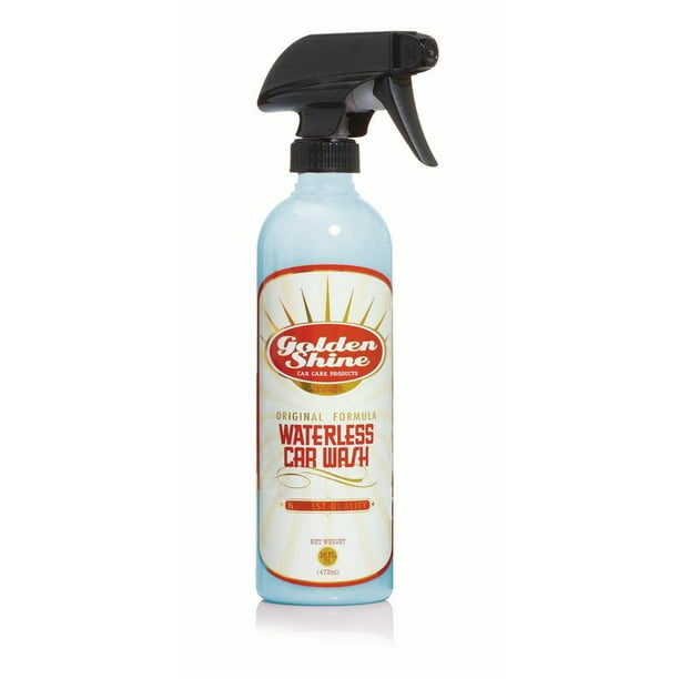 Golden Shine Car Care Waterless Car Wash Spray Bottle 16oz 12016