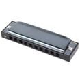 thumbnail image 1 of Diatonic Harmonica, Blues Harmonica Non Deform with Storage Box for Beginners for Outdoor, 1 of 7