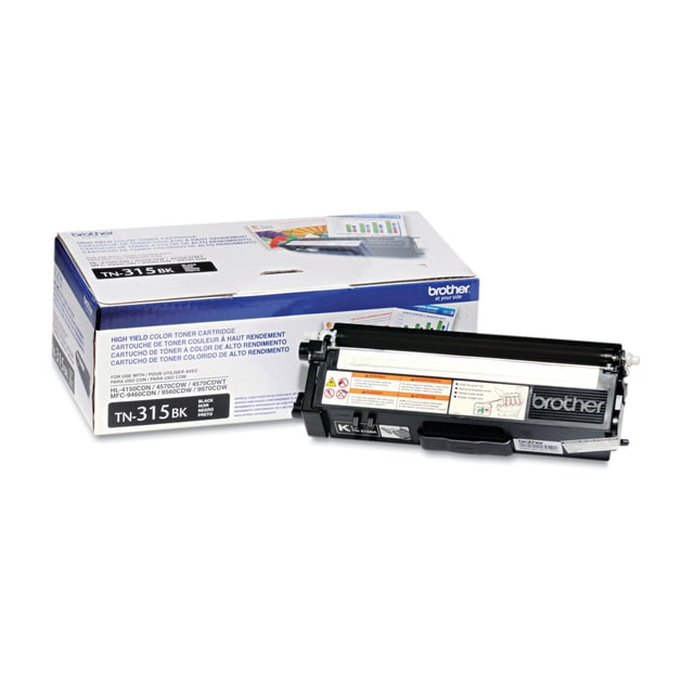 Cartucho de tóner Brother TN315BK de alto rendimiento negro de 6000 páginas