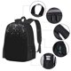 thumbnail image 2 of Fotbe Silver Glitter1 Mochila para Hombre y Mujer - Tela Oxford 600D Resistente - Mochila Impermeable de Gran Capacidad para Escuela, Viajes y Senderismo, 2 of 6