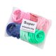 thumbnail image 5 of Lazos para el cabello sin costuras Salvador 50 unidades gomas de alta elasticidad bandas coleteros Estilo A, 5 of 9