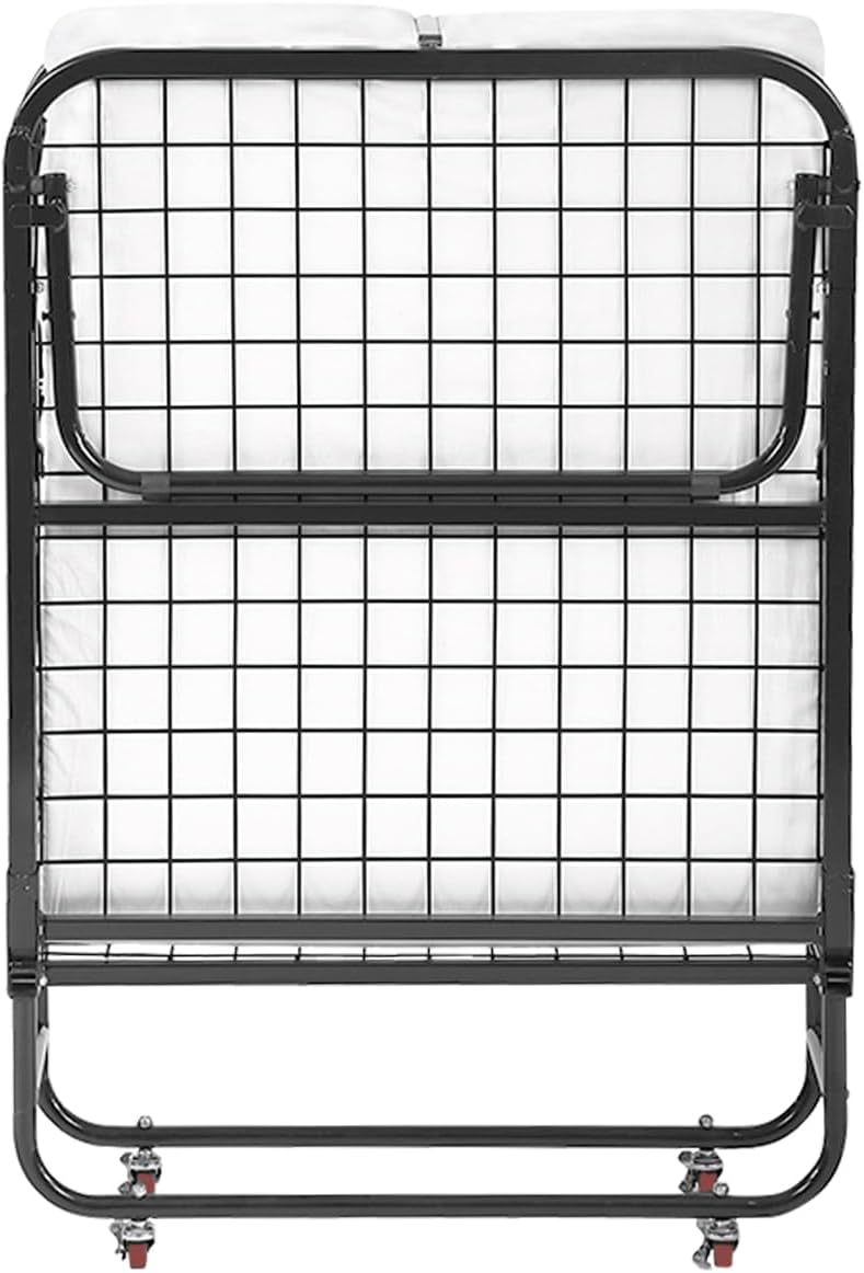 YOJFOTOOU Twin Size Portable Guest Bed, White