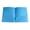 Blue, variant on YAZHPA Plastic Pocket Folders 3 Hole Punched with 2 Pockets, Hold Letter Size Paper, 1-Pack Red Poly Folder