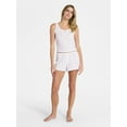 thumbnail image 5 of No Boundaries Cloud Core Sleepwear Shorts, Women’s XXS-3X, 5 of 5